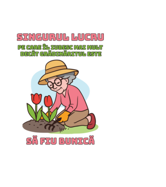 Singurul lucru model negru pe tricou