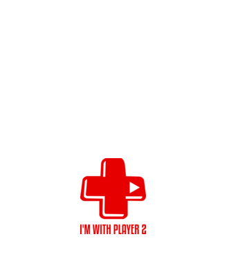 player 2 model negru pe tricou
