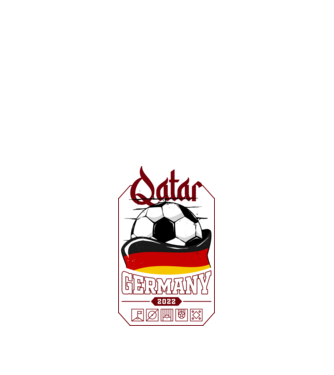 Qatar teams Germany model negru pe tricou
