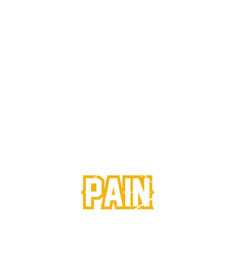 No Pain No Gain model negru pe tricou