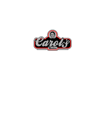 Carols cookies model negru pe tricou
