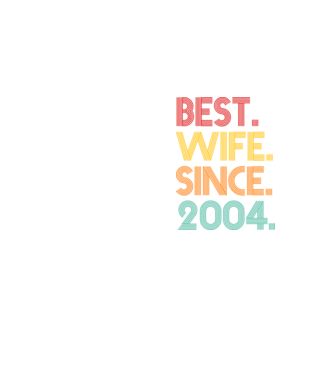 best wife since 2004 retro model galben neon pe tricou
