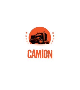 Bărbatul adevărat conduce un camion model negru pe tricou