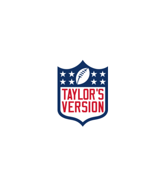 Taylor Swift football logo model roz deschis pe tricou