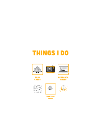 Things I do in my spare time model negru pe tricou