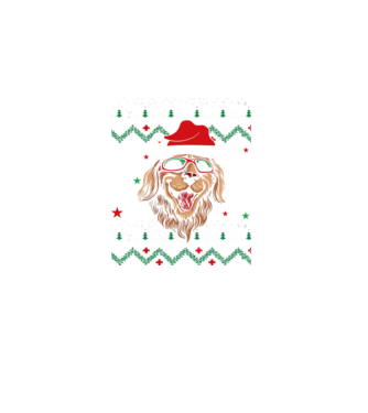 Ugly sweater dog model negru pe tricou