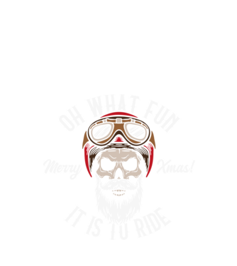 Biker Skull model negru pe tricou
