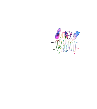 Go run holo model galben neon pe tricou