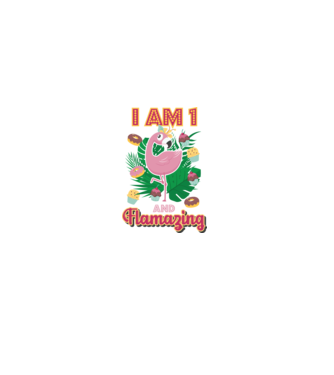 FLAMAZING Birthday 1 Years old model alb pe tricou
