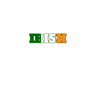 Everyone is irish flag model negru pe tricou