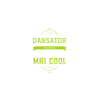 sunt dansator, la fel ca toți ceilalți, dar mult mai cool model negru pe tricou