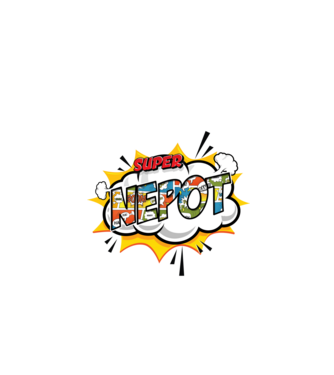 Super Nepot model albastru închis pe tricou