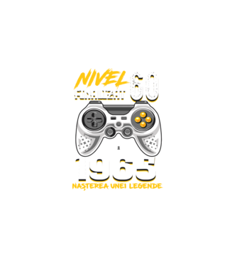 Nivel Finalizat 60 model negru pe tricou