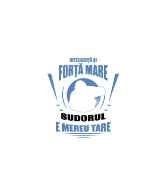 Inteligență și forță mare, sudorul e mereu tare model negru pe tricou