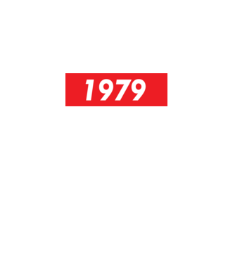 Supreme Birthday 1979 model negru pe tricou