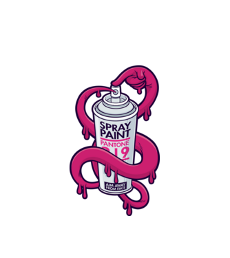 Graffiti model alb pe tricou