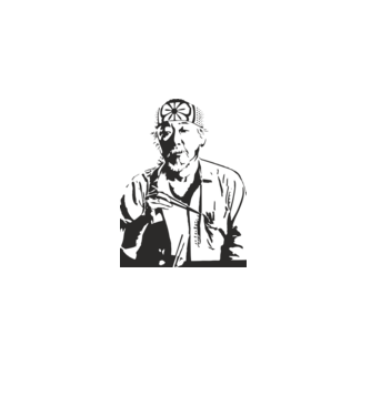 Miyagi cobra kai model alb pe tricou