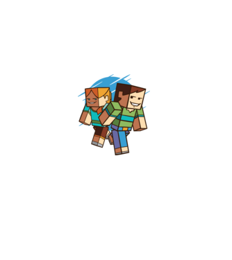 Minecraft model gri pe tricou