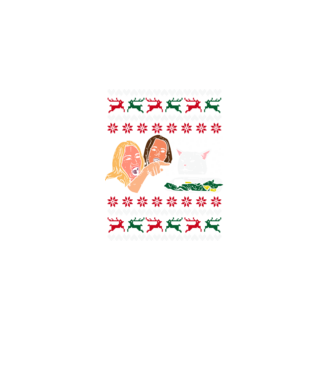 Pulovăr de Crăciun meme model negru pe tricou