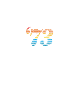 Retro Birthday 1973 model negru pe tricou