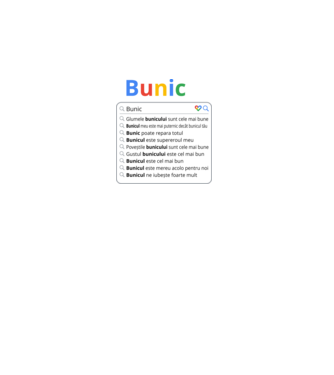 căutare Google Bunic model negru pe tricou