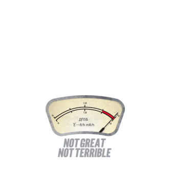 Dosimeter model nisipiu pe tricou