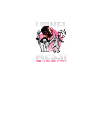 Messi tribute model negru pe tricou