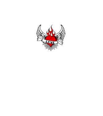 love model alb pe tricou