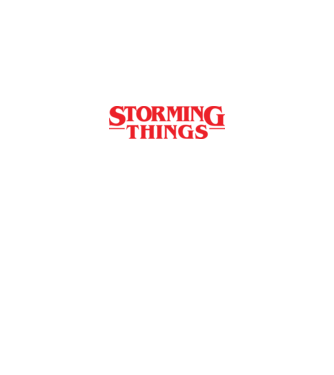 storming things - area 51 model negru pe tricou