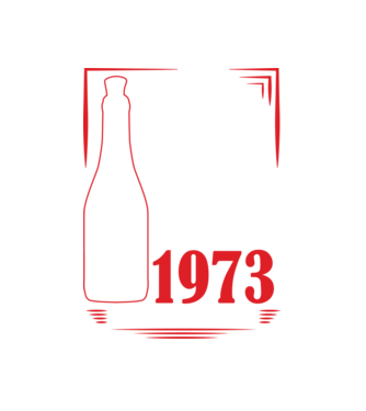 Un Vin Bun 1975 - Negru model alb pe tricou