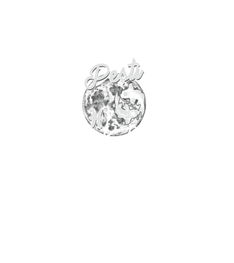 Zodiac femeie PEȘTI retro model negru pe tricou