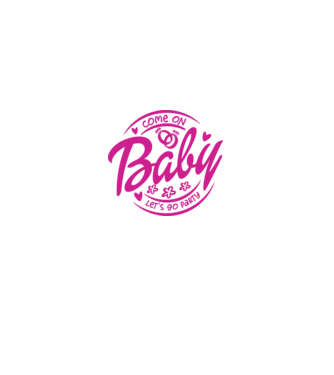 Bride Barbies Baby lets go party model alb pe tricou