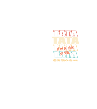 Tata N-am de unde să știu model galben neon pe tricou