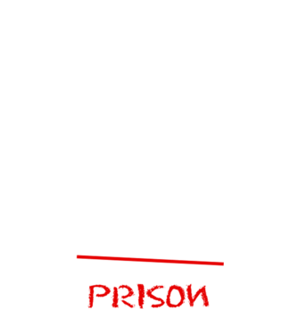 Back to prison - școală model albastru închis pe tricou