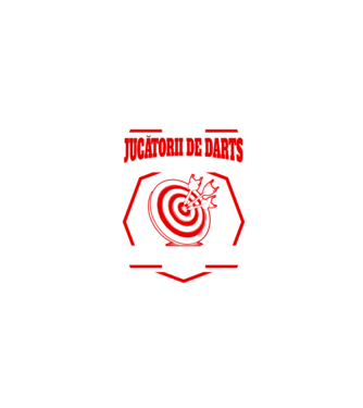 Toți jucătorii de darts sunt creați egali, dar numai cei mai buni sunt născuți în martie. model negru pe tricou