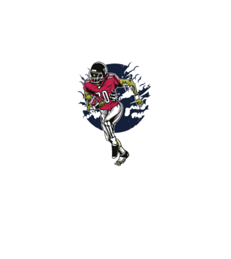 Zombie Player model alb pe tricou