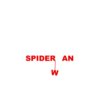 Spider wan model alb pe tricou