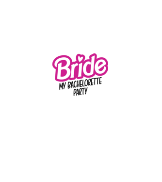 Bride Barbie model alb pe tricou