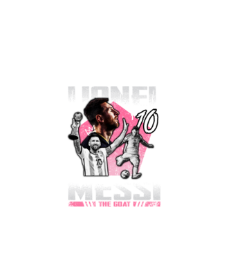 Messi tribute model negru pe tricou