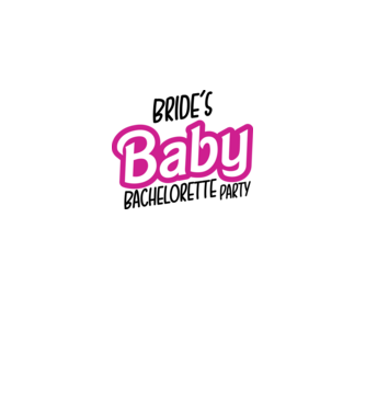 Bride Barbies baby model galben neon pe tricou