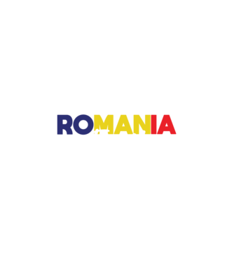 Romania forever model alb pe tricou