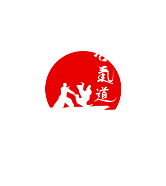 Aikido model negru pe tricou