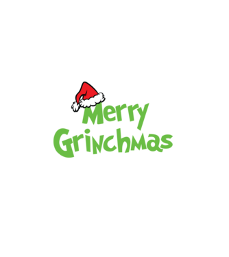 Grinchmas model negru pe tricou