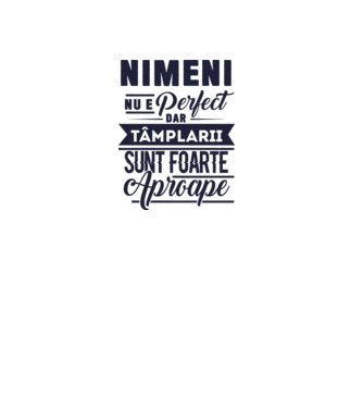 Nimeni nu e perfect, dar tâmplarii sunt foarte aproape model alb pe tricou
