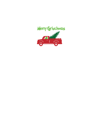 Grinchmas truck model negru pe tricou