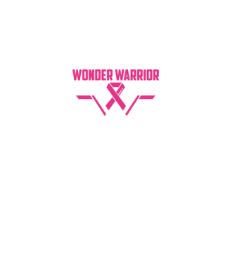 WONDER WARRIOR model negru pe tricou
