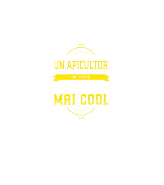 sunt un apicultor, la fel ca toți ceilalți, dar mult mai cool model negru pe tricou