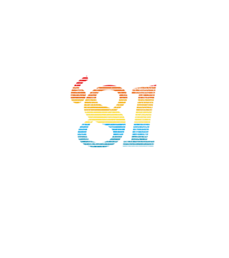 Retro Birthday 1981 model alb pe tricou