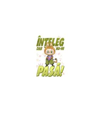 Înțeleg dar nu-mi pasă! model nisipiu pe tricou