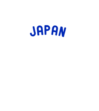 Japan model alb pe tricou